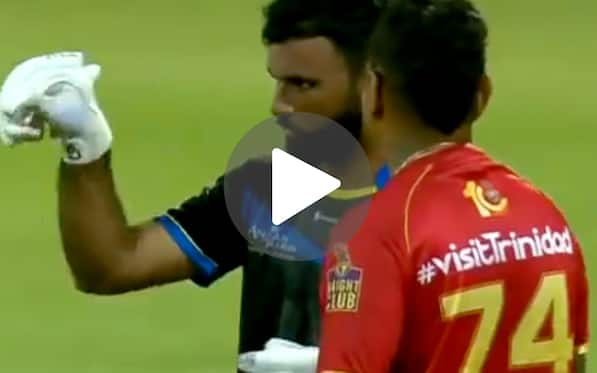 [Watch] Fakhar Zaman Turns Coach; Gives Sunil Narine Tips On Bowling In CPL 2024